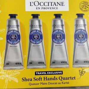 L’Occitane 20% Shea Soft Hand Quartet  1 oz X 4  NIB